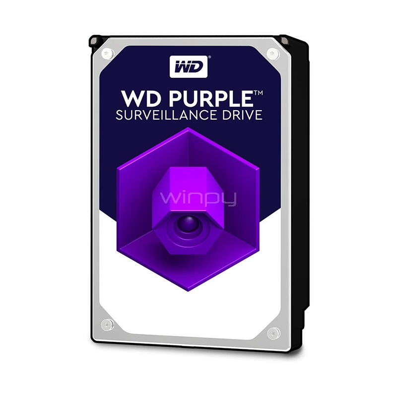 Disco duro Western Digital Purple 6TB (Serial ATA III, 5400 RPM, 3.5)