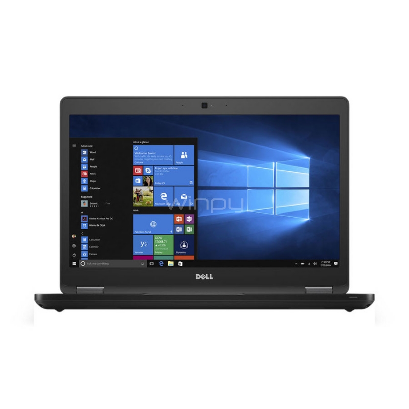 Notebook Dell Latitude 5480 (i7-7600u, GeForce 930MX  2GB, 8GB DDR4, 1TB HDD, Pantalla 14, W10Pro)