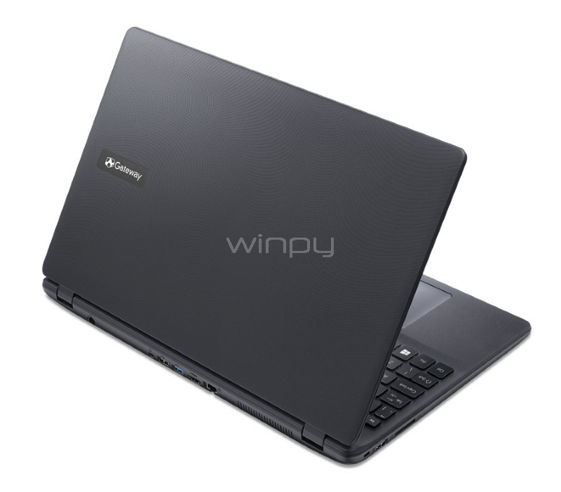 Notebook Gateway NE513-C2NP (N3050, 4GB RAM, 500GB HDD, Pantalla 15,6, W10, Negro)