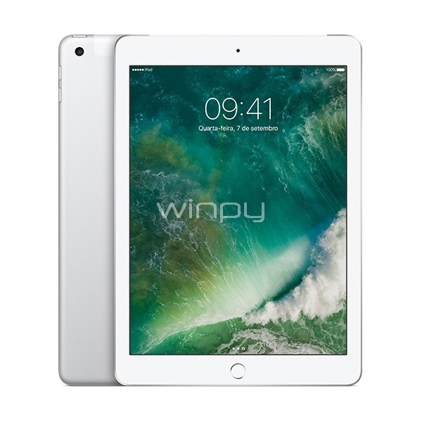iPad Apple (Wi-Fi + Cellular, 128GB, Silver)