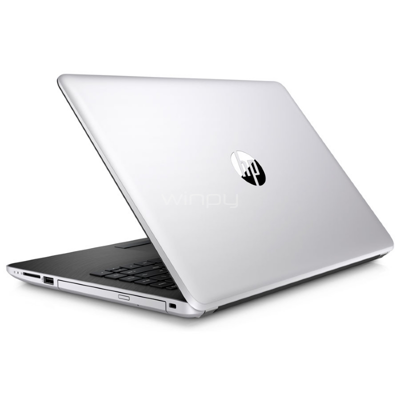 Notebook HP 14-bw007la (AMD A9-9420, Radeon R5, 8GB RAM, 1TB HDD, Pantalla 14, W10)