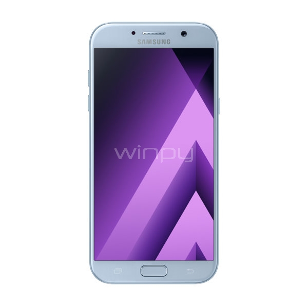 Celular Samsung Galaxy A7 2017 (LTE, 3GB RAM, 32GB, Amoled 5,7 FHD, Android, Azul)