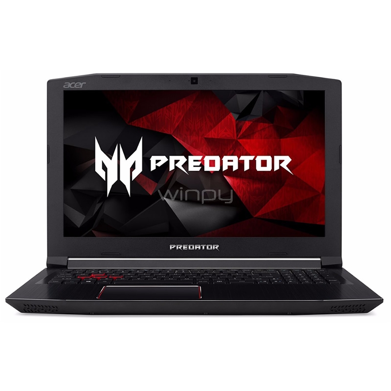 Notebook Gamer Acer Predator Helios 300 (i7-7700HQ, GTX 1060 6GB, 16GB DDR4, 2TB HDD, IPS 15,6 FHD, WIN10)