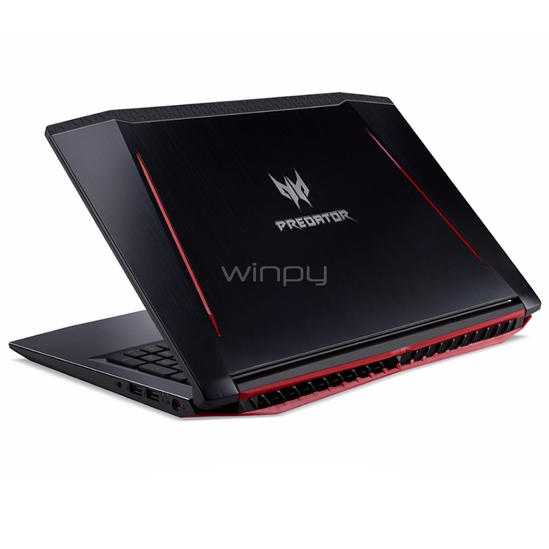 Notebook Gamer Acer Predator Helios 300 (i7-7700HQ, GTX 1060 6GB, 16GB DDR4, 2TB HDD, IPS 15,6 FHD, WIN10)