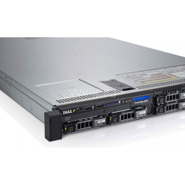 Servidor Dell PowerEdge R630 (Rack 1U, Xeon E5-2630v4, 16GB RAM, 300GB 10K RPM, SAS 12Gbps)