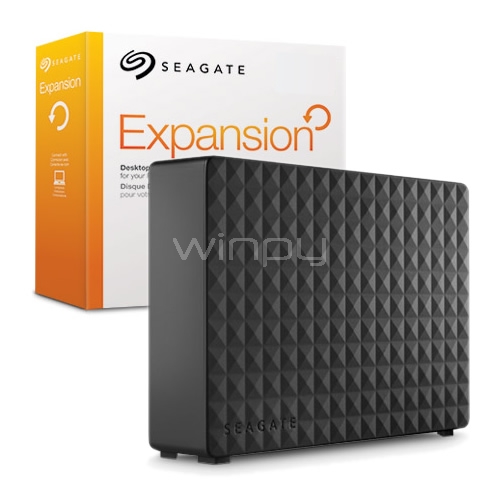 Disco duro externo 3TB de sobremesa Seagate Expansion (USB 3.0)