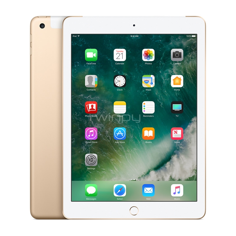 iPad Apple (Wi-Fi + Cellular, 128GB, Gold)