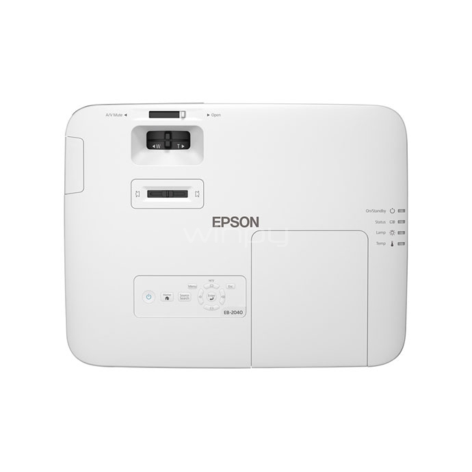 Proyector Epson PowerLite 2040 (4000 lúmenes, XGA, 3LCD, HDMI-MHL)