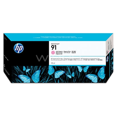 Cartucho de tinta HP 91 DesignJet magenta claro de 775 ml (C9471A)