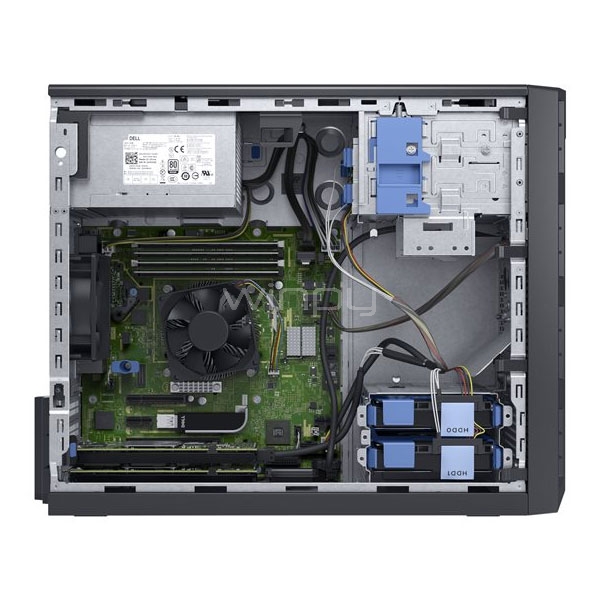 Servidor Dell PowerEdge T130 (Xeon E3-1220v6, 8GB RAM, 2TB 7.2K, Torre 4U)