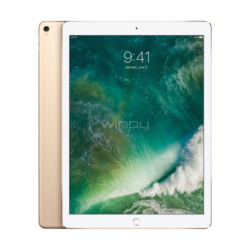 iPad Pro 12,9 Apple (Wi-Fi, 64GB, Gold, MQDD2CI/A)