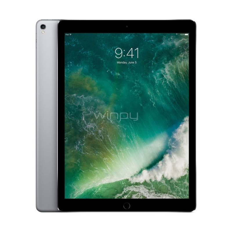 iPad Pro 12,9 Apple (Wi-Fi + Cellular, 64GB Space Gray, MQED2CI/A)