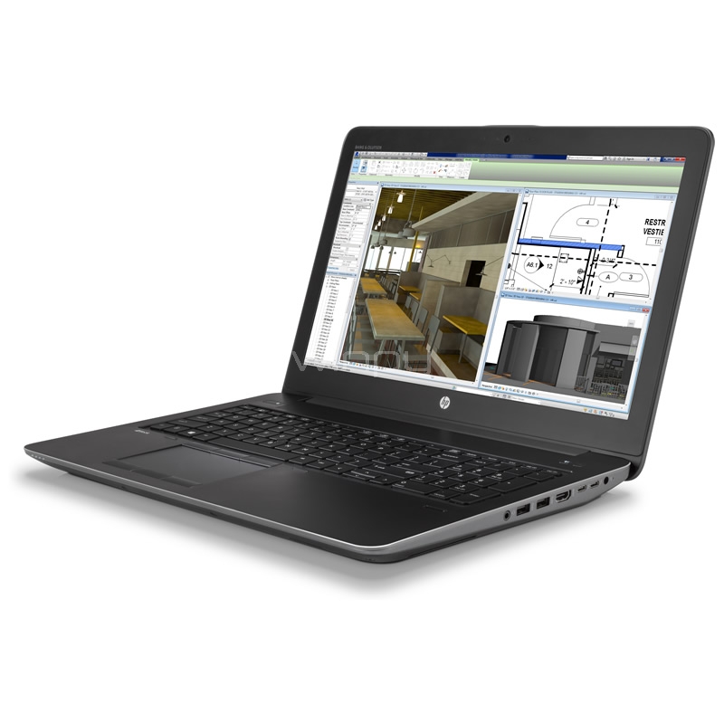 Workstation HP ZBook 15 G4 (i7-7700HQ, 8GB DDR4, 1TB HDD, Pantalla 15,6 FullHD, Win10 Pro)