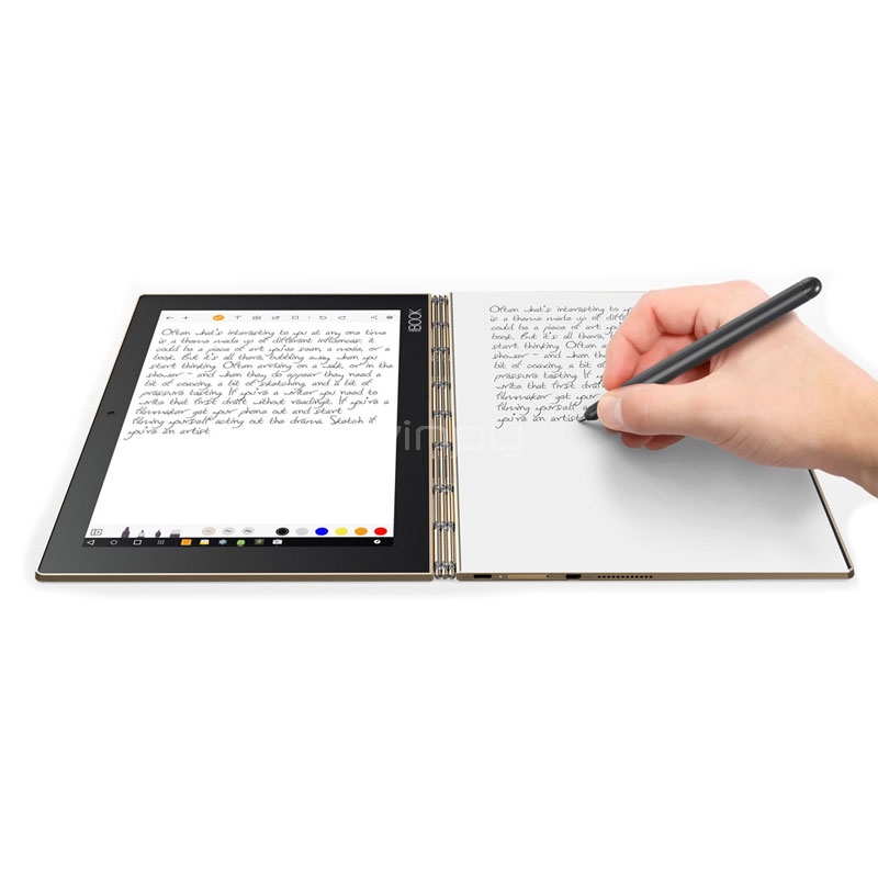 Tablet Lenovo Yoga Book con pantalla 10,1 FullHD (Atom Z8550-x5 Quad-Core, 4GB RAM, 64GB Flash, Win10)