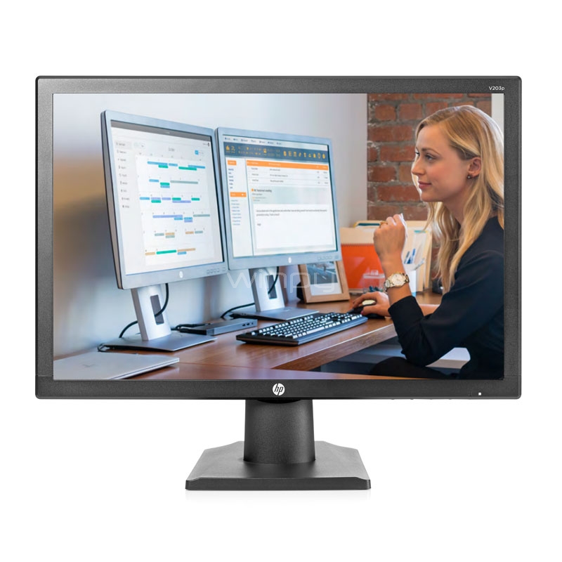 Monitor HP V203p de 19,5 pulgadas (IPS, 1440x900, VGA)