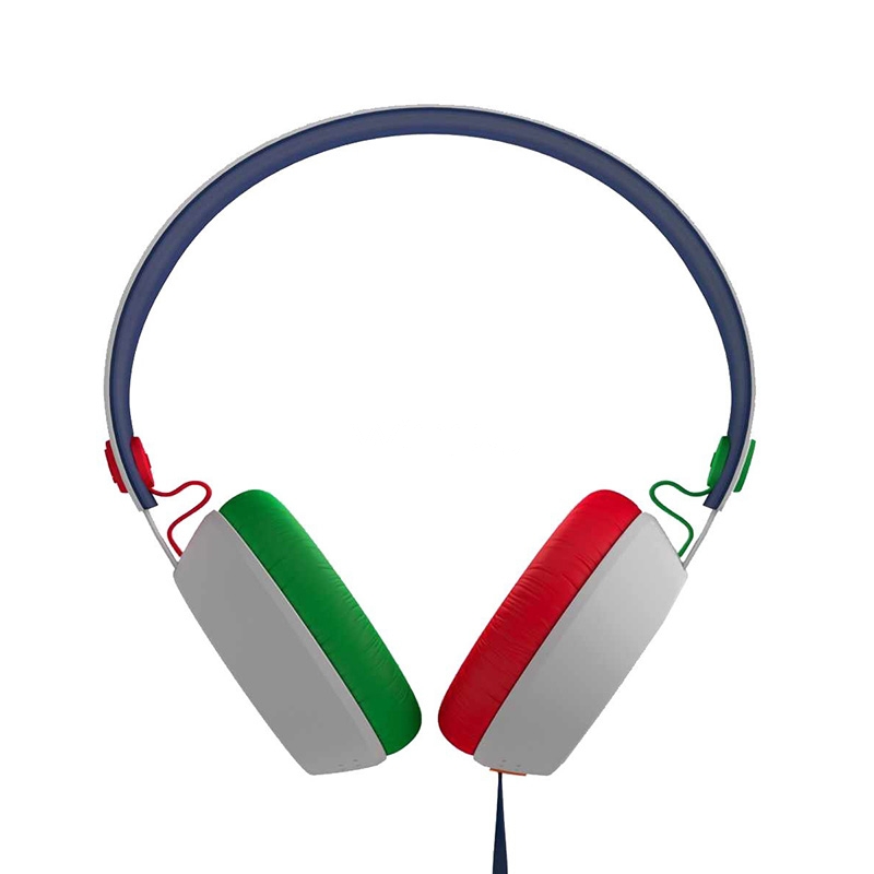Audífono Over Ear Coloud BOOM Blocks (Verde/Rojo)