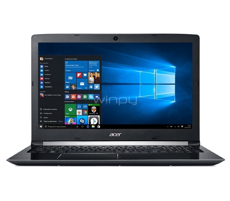 Notebook Acer Aspire 5 - A515-51G-55MY (i5-7200u, GeForce 940MX, 8GB DDR4, 1TB HDD, Win10, Pantalla 15,6)