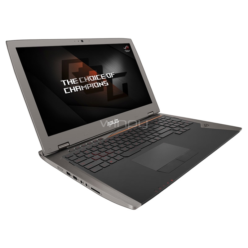 Notebook Gamer Asus ROG G701VIK-GB054T (i7-7820HK, GTX 1080, 32GB DDR4, 1TB SSD, Win10, FullHD 17,3)