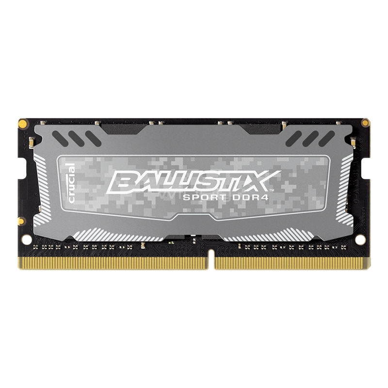 Memoria RAM Crucial Ballistix Sport LT de 8GB (2400MHz, DDR4, GREY, SODIMM)