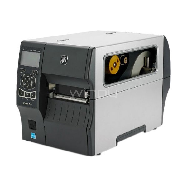Impresora de transferencia térmica industrial Zebra ZT410 (USB, serie, Ethernet y Bluetooth 2,1)