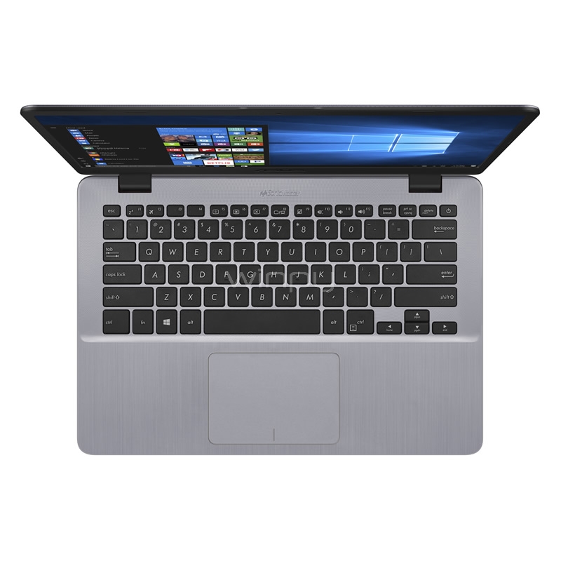Ultrabook Asus VivoBook 14 - X405UQ-BV162T (i5-7200U, GeForce 940MX, 8GB DDR4, 1TB HDD, Win10, Pantalla 14)