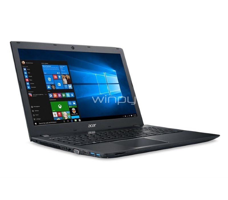 Notebook Acer Aspire E5 - E5-575G-76P4 (i7-7500U, GeForce 940MX, 6GB DDR4, 1TB HDD, Win10, Pantalla 15,6)