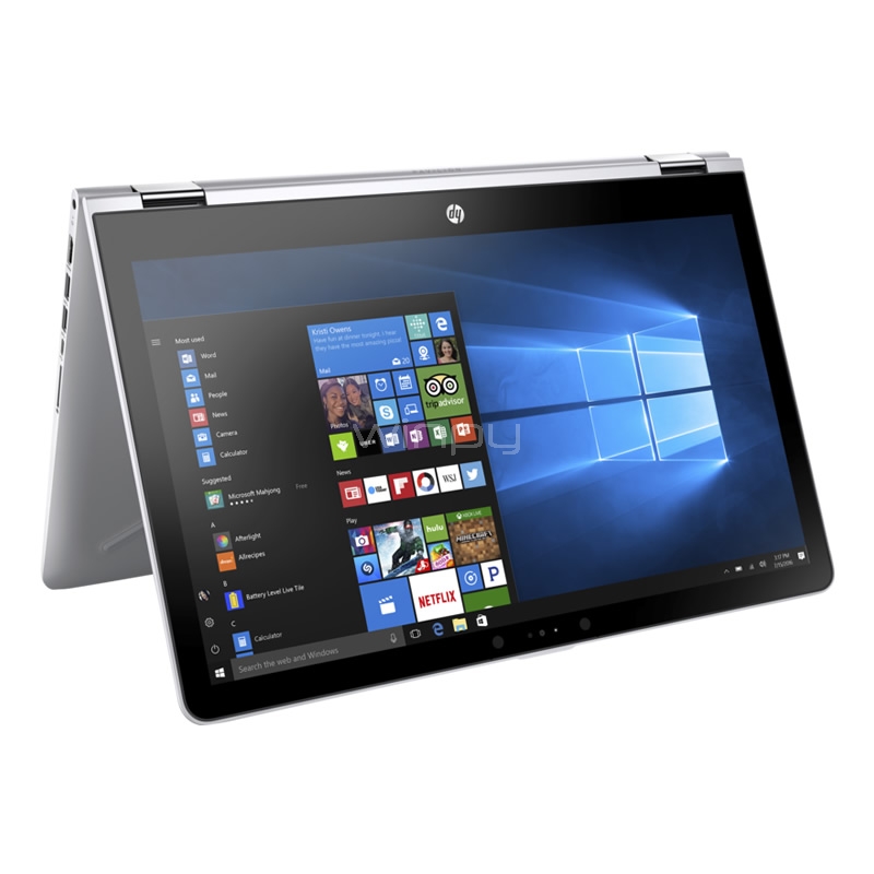Notebook HP Pavilion x360 - 15-br001la (i5-7200U, 8GB DDR4, 1TB HDD, Win10, Pantalla 15,6)