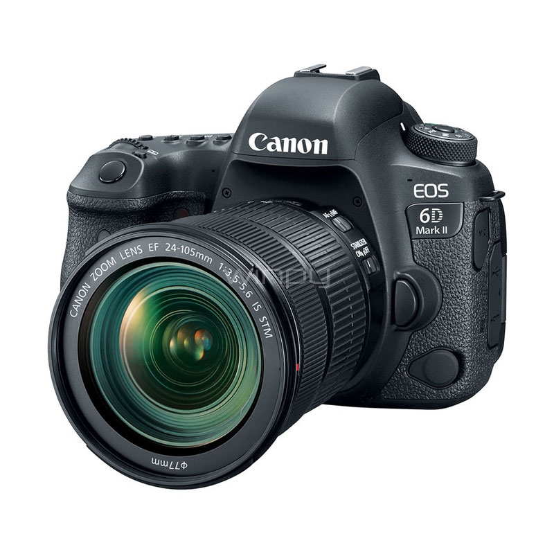 Cámara digital Réflex Canon EOS 6D Mark II (Lente 24-105mm f / 3,5-5,6)