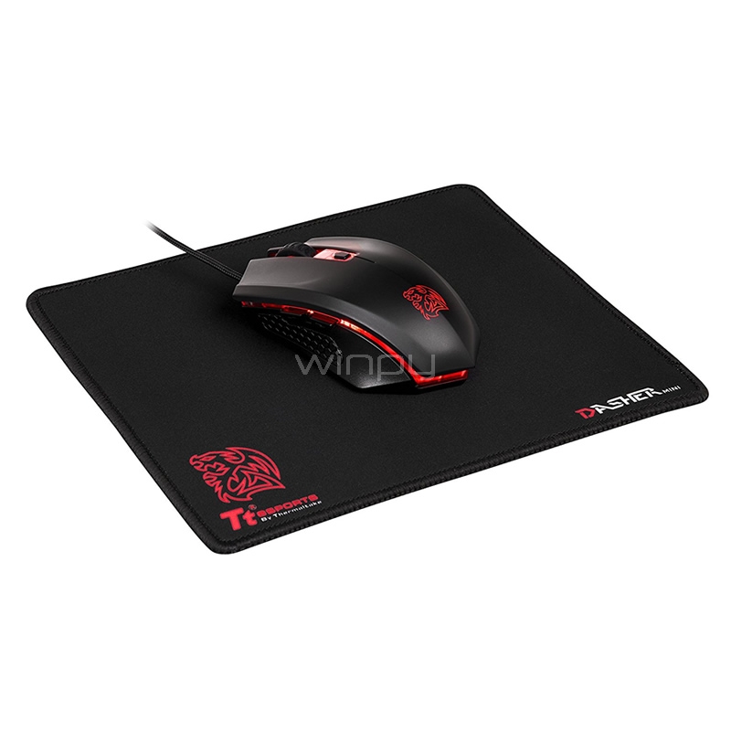 Kit Mouse Gamer Thermaltake Talon X + MousePad (3200dpi, RGB)