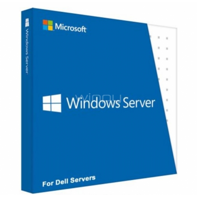 Software Windows Server 2012 R2 Standard ROK exclusivo servidor DELL