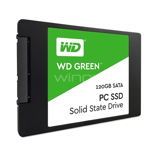Disco estado sólido Western Digital Green de 120GB (SSD, SATA)