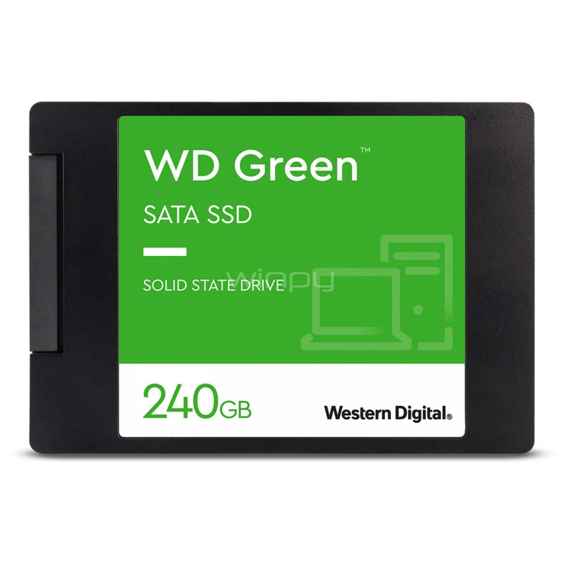 Disco estado sólido Western Digital Green de 240GB (SSD, SATA)