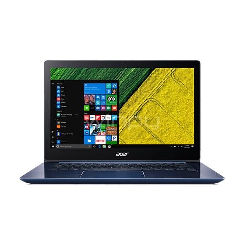 Notebook Acer Swift 3 - SF314-52G-88T7 (i7-8550U, GeForce MX150, 8GB RAM, 256GB SSD, Pantalla FHD 14, Win10, Azul)