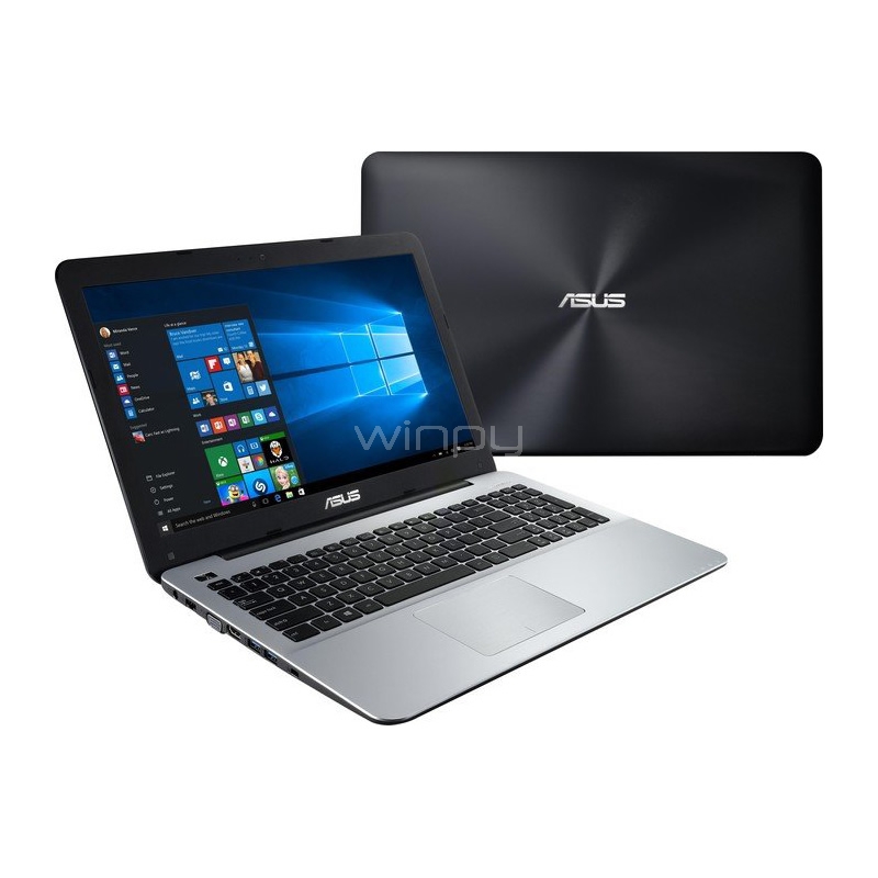 Notebook Asus VivoBook F555BA-DM244T (AMD A9-9420, 8GB DDR4, 1TB HDD, Pantalla 15,6 FullHD, Win10)