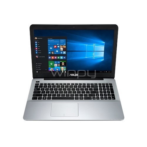 Notebook Asus VivoBook F555BA-DM244T (AMD A9-9420, 8GB DDR4, 1TB HDD, Pantalla 15,6 FullHD, Win10)