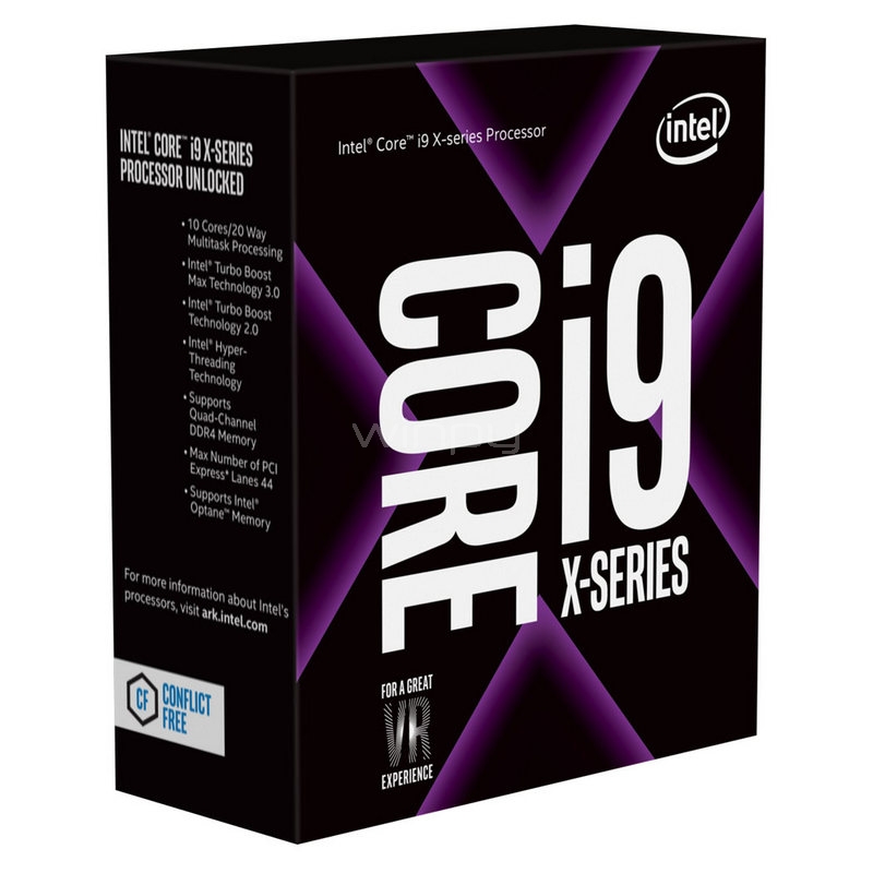 Procesador Intel Core i9-7960X X-Series (LGA2066, 16 Cores, 2,8GHz/4,20GHz, UNLOCKED)