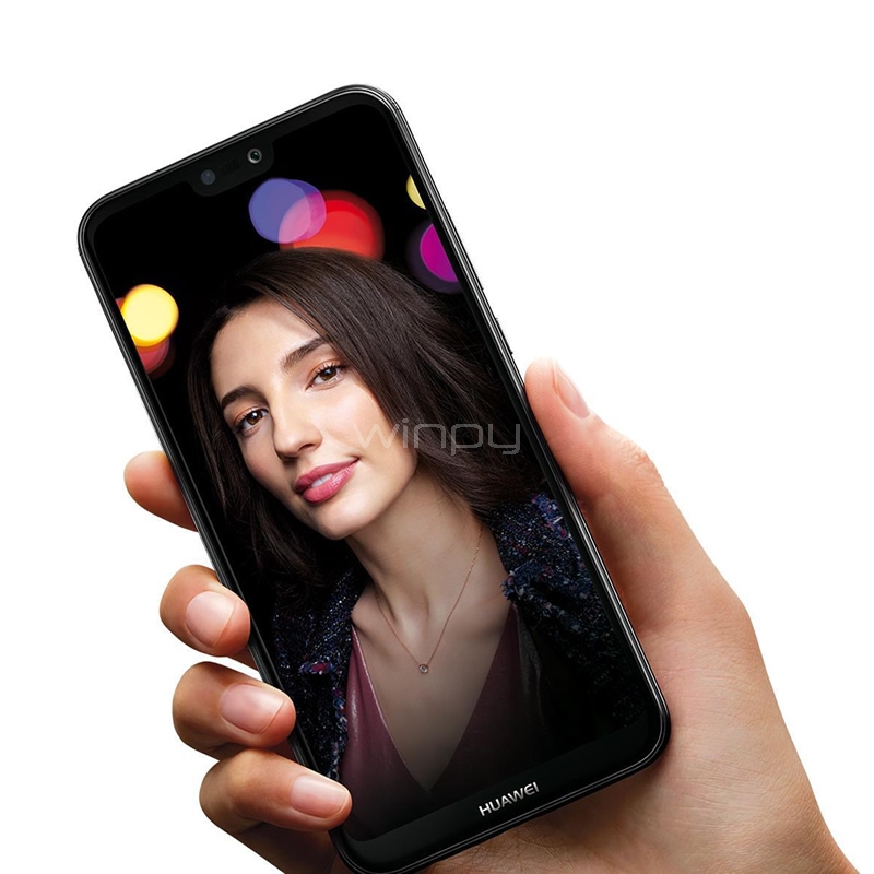Smartphone Huawei P20 Lite (FullView 5,84 FHD+, Dual Camara, OctaCore, 4GB+32GB, Android 8, Negro)