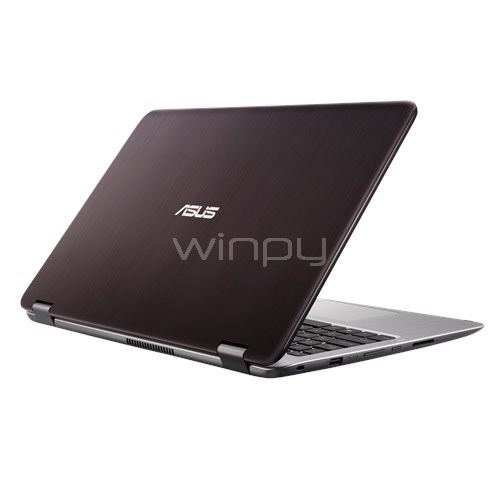 Notebook Asus VivoBook Flip TP501UA-CJ104D (i3-6100U, 4GB DDR4, 500GB HDD, Pantalla Touch 15.6, FreeDOS)
