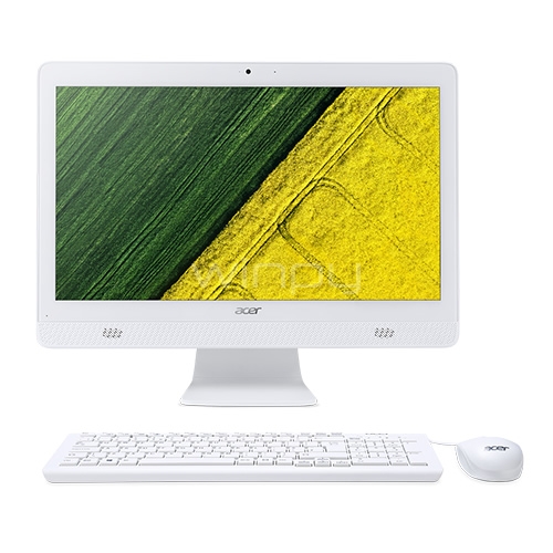 All in One Acer Aspire C con pantalla de 19,5 - AC20-720-CR11 (Intel J3060, 4GB RAM, 1TB HDD, Win10)