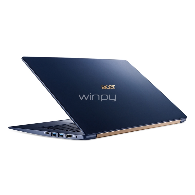 Notebook Acer Swift 5 - SF514-52T-819C (i7-8550U, 8GB RAM, 512GB SSD, Pantalla Táctil FHD 14, Win10)