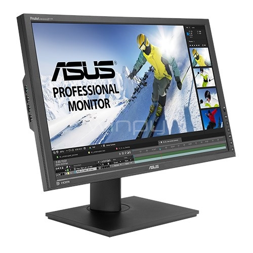 Monitor Asus PA248Q de 24,1 pulgadas (IPS, FullHD, DP + HDMI + DVI + VGA, Vesa, Pivot)