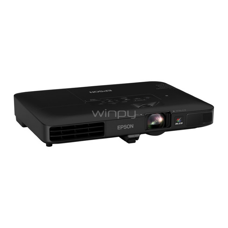 Proyector Epson PowerLite 1781W (3LCD, 3200 lumenes, 1280x800, WIRELESS-HDMI-VGA-RCA, Negro)