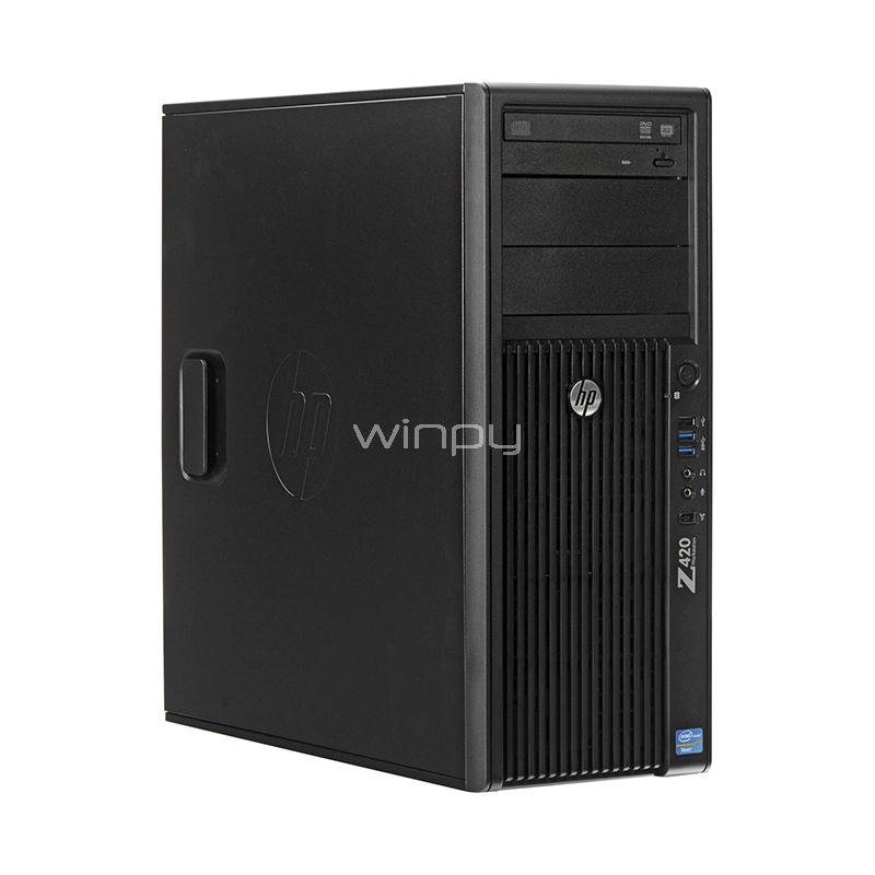 Workstation HP Z420 CMT (Xeon E5-1620, 16GB RAM, 500SSD+1TB, 2x Quadro K600, Win7 Pro)