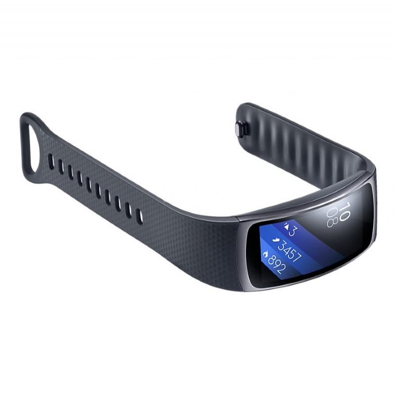 SmartBand Samsung Gear Fit 2 (Pantalla 1.5, 200mAh, GPS, Black)