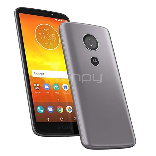 SmartPhone Motorola Moto E5 Plus (Quad Core, 2GM RAM, 16GB Interno, Pantalla Max Vision 6”, Android 8.0, Gris)