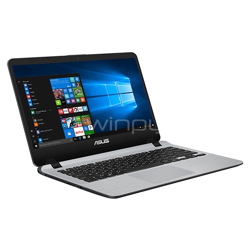 Notebook Asus X407MA-BV069T (Intel N4000, 4GB RAM, 500GB HDD, Pantalla 14, Win10)