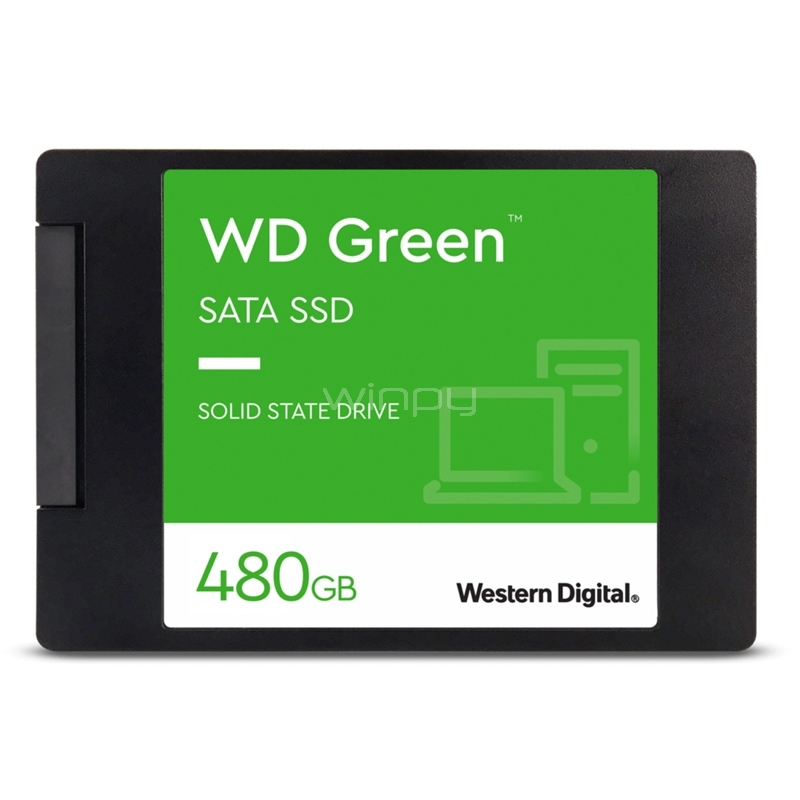 Disco estado sólido Western Digital Green de 480GB (SSD, SATA)