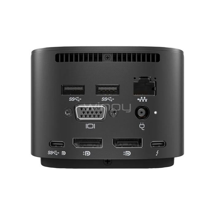 Base de acoplamiento HP Thunderbolt 120W G2 (USB-C, Audio, Red, Vídeo x4)