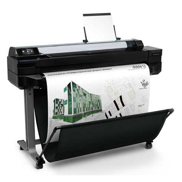 Impresora HP DesignJet T520 de 36 pulgadas (Apple AirPrint, HP ePrint, USB 2.0, Wi-Fi, Ethernet)