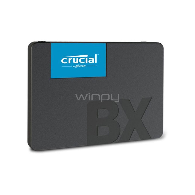 Disco estado sólido Crucial BX500 de 120GB (3D NAND, SATA, SSD)